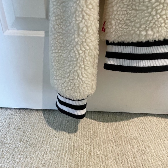 Levi’s Varsity Fleece Bomber Jacket NWOT | size M - Picture 12 of 16